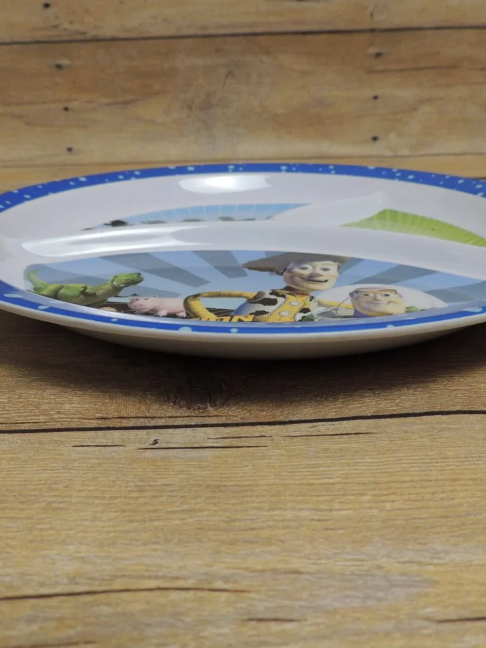 Toy Story Melamine Plate Early 2000's JC Penney Exclusive